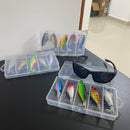 Isca Artificial Flutuante com Hélice: Mestre dos Lançamentos!  🎣🔥 5 Unidades - Sucesso Garantido na Sua Pesca!