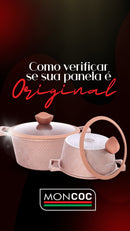 Jogo de Panela Moncoc da linha Arezzo - Prática e Eficiente.