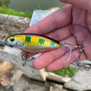 Isca Artificial Flutuante com Hélice: Mestre dos Lançamentos!  🎣🔥 5 Unidades - Sucesso Garantido na Sua Pesca!